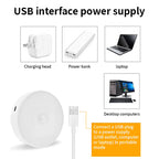 4-Pack Rechargeable Motion Sensor LED Night Lights – Warm or White