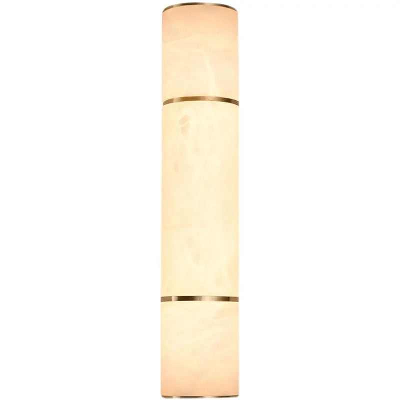 Modern LED Marble Wall Sconce – Gold