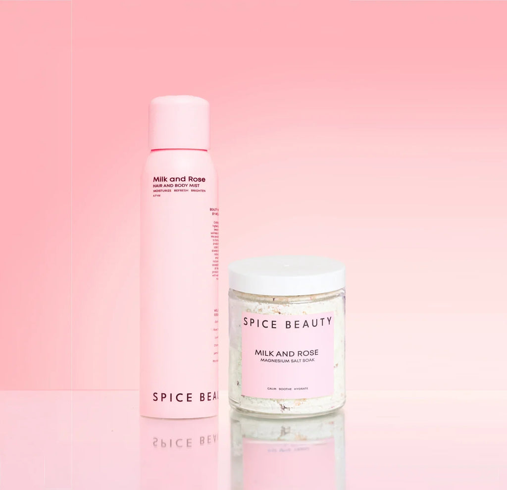 Goat Milk & Rose Magnesium Salt Soak