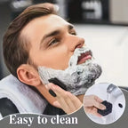 4-Piece Silicone Bath & Body Scrubber Set – Black