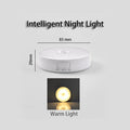 4-Pack Rechargeable Motion Sensor LED Night Lights – Warm or White