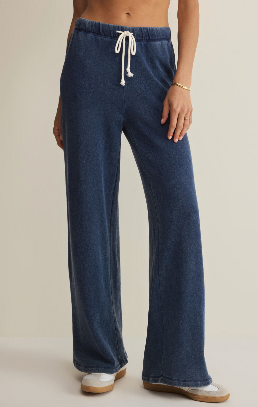 Hunter Knit Denim Pant | Indigo