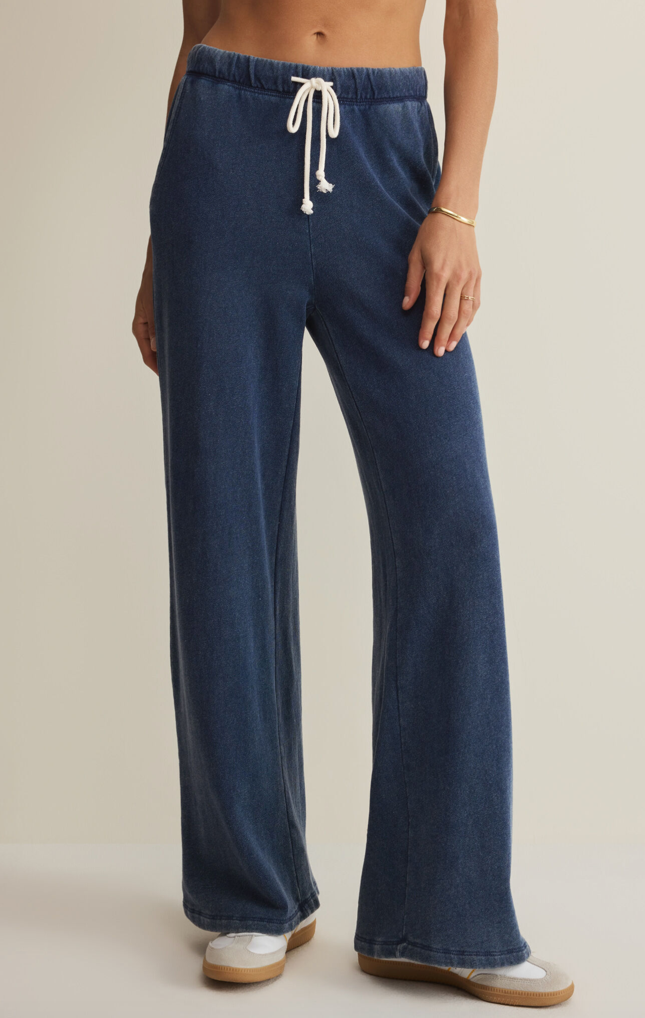 Hunter Knit Denim Pant | Indigo