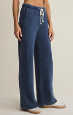 Hunter Knit Denim Pant | Indigo