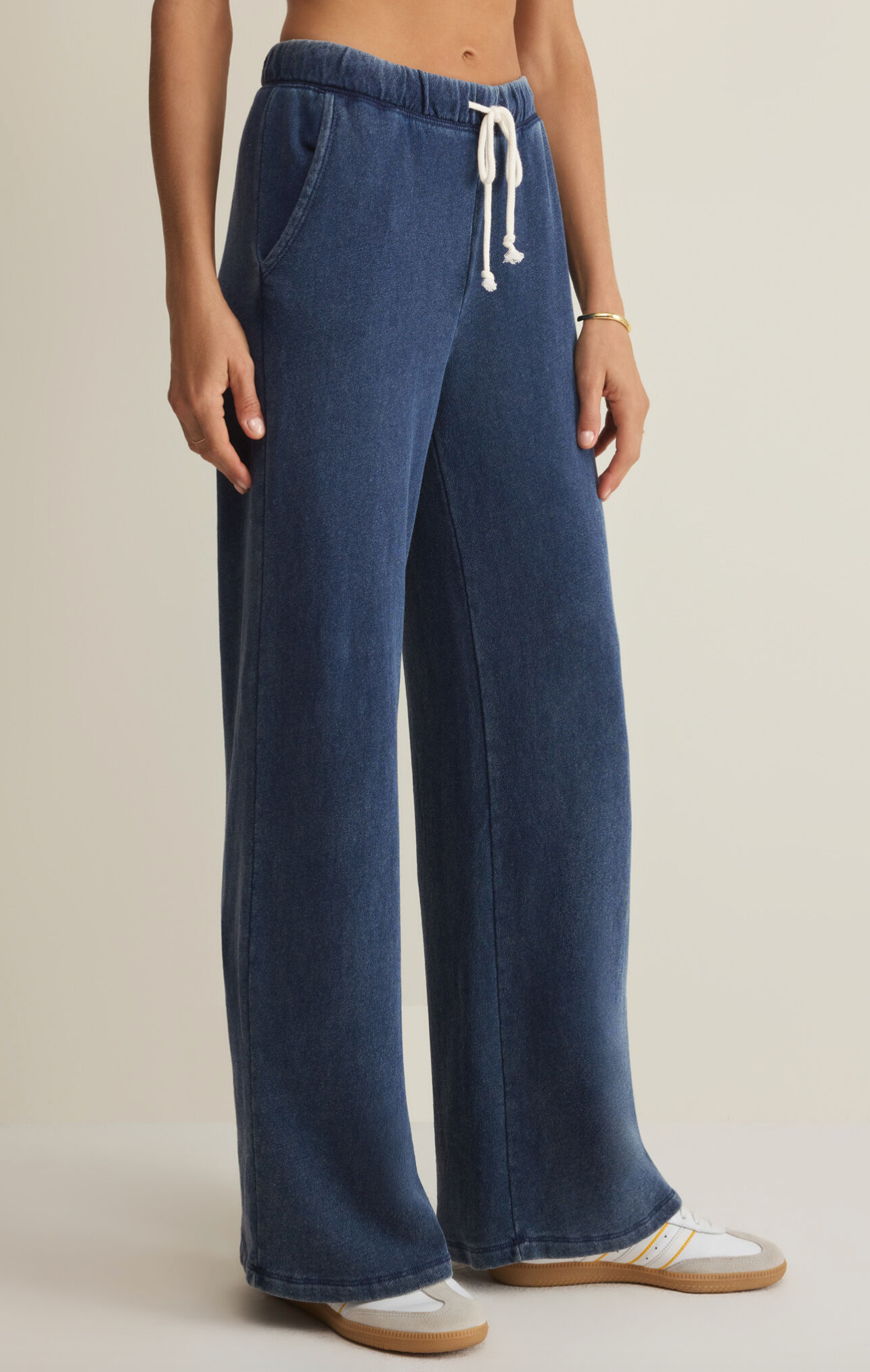 Hunter Knit Denim Pant | Indigo