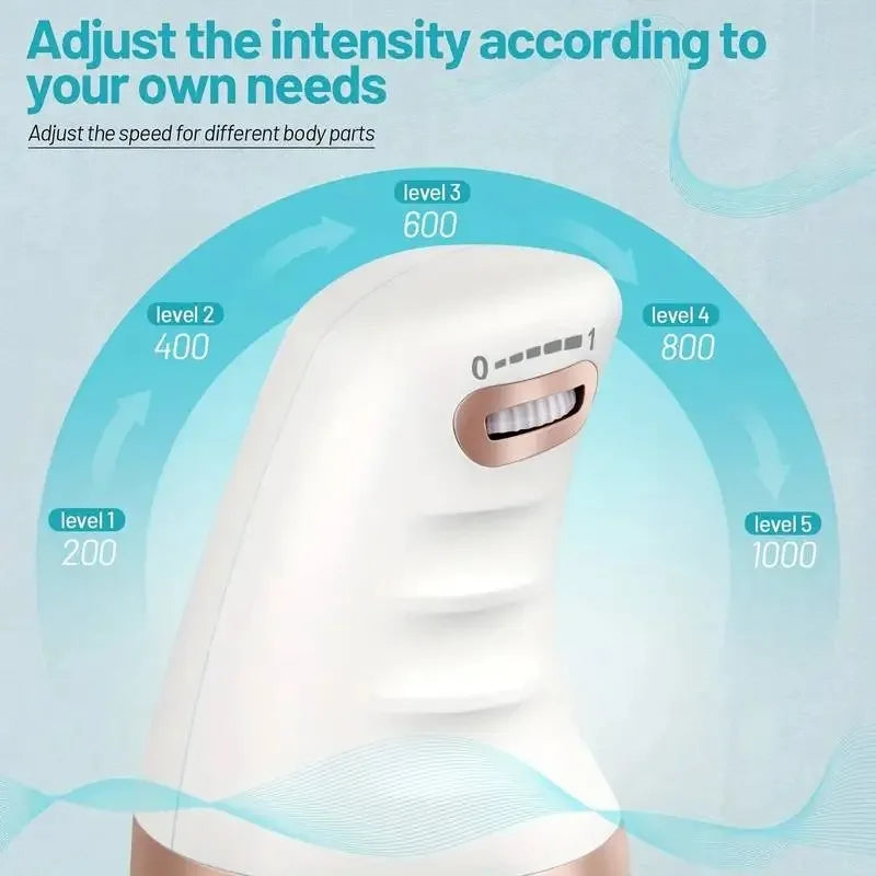 Electric 360° Body Massager with Washable Pads