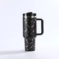 Stainless Steel Straw Tumbler