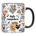 Sweary Affirmation Coffee Mug – Younique (11 oz, Black Handle)