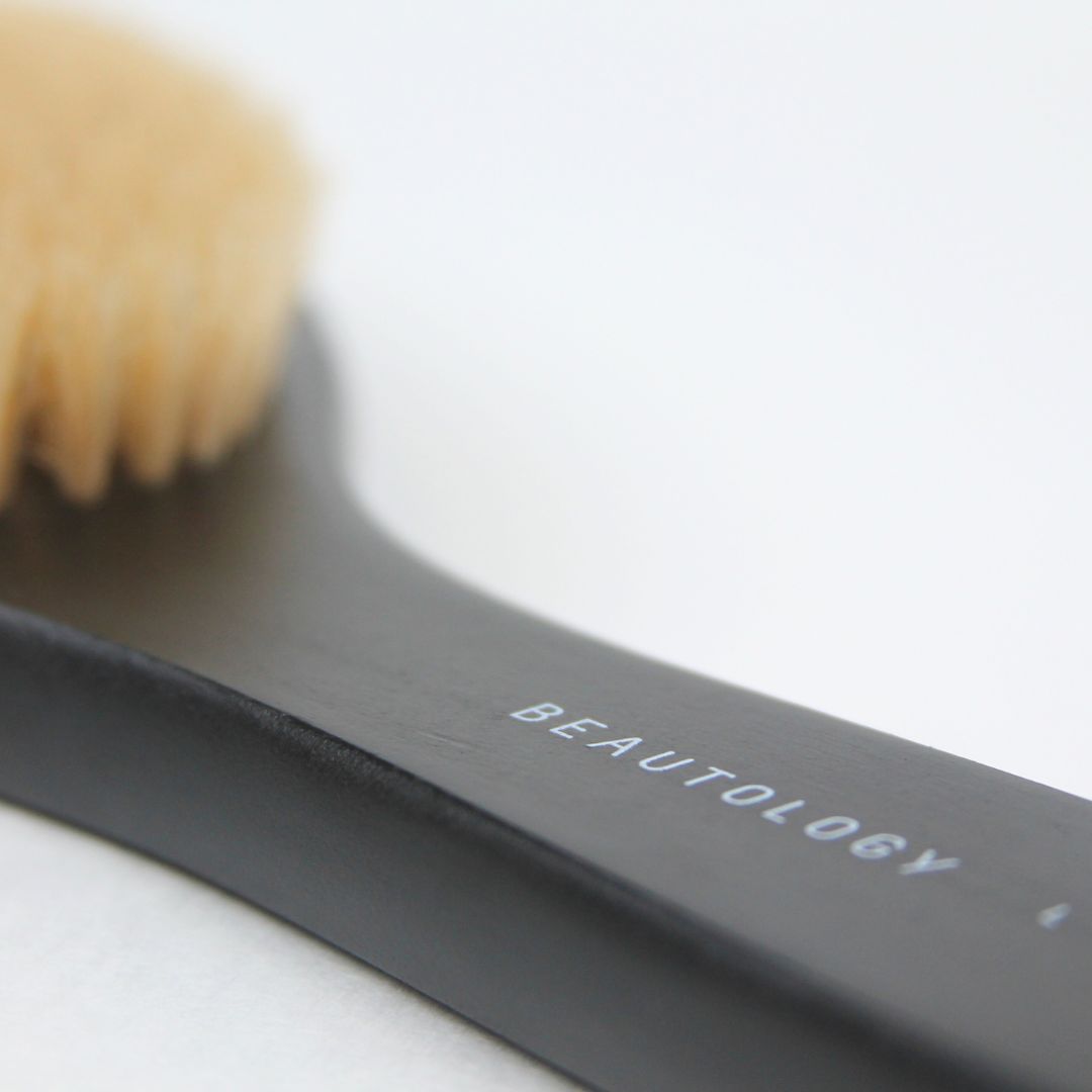 Long-Handle Dry Body Brush – Natural Bristles