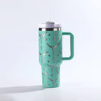 Stainless Steel Straw Tumbler
