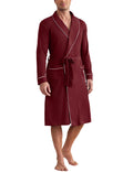 Men’s Waffle Knit Kimono Bathrobe – Ekouaer