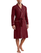 Men’s Waffle Knit Kimono Bathrobe – Ekouaer