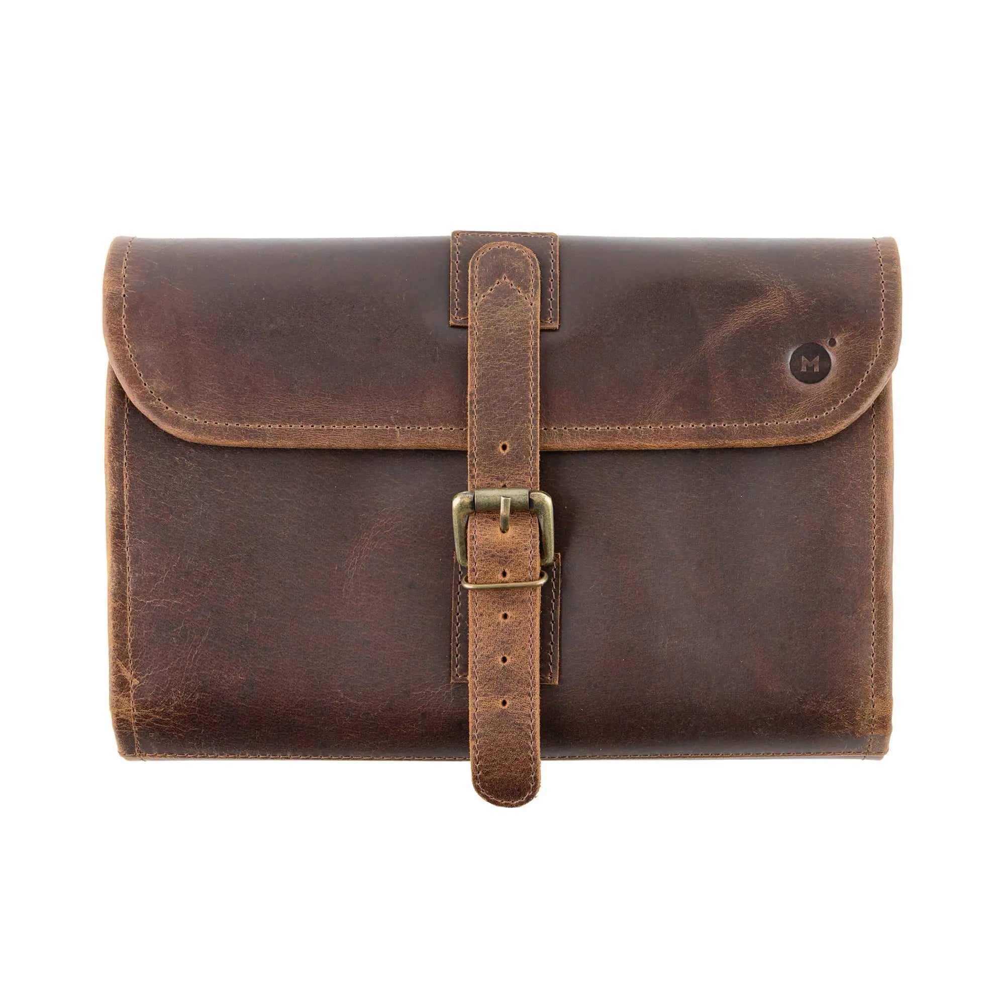 Leather Hanging Toiletry Bag – Moonster