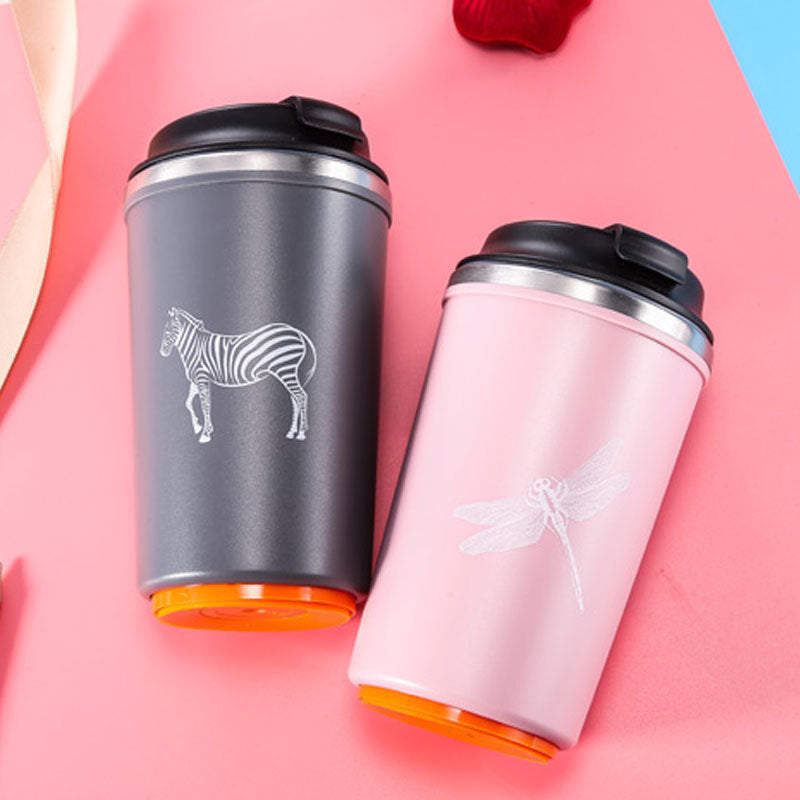 Insulated Tumbler, Spill-Proof Travel Mug (500 ml)