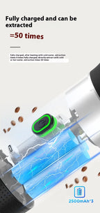 Portable Wireless Coffee Maker – Rechargeable Travel Brewer