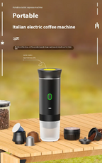Portable Coffee Maker – BrewGo Capsule Coffee Machine