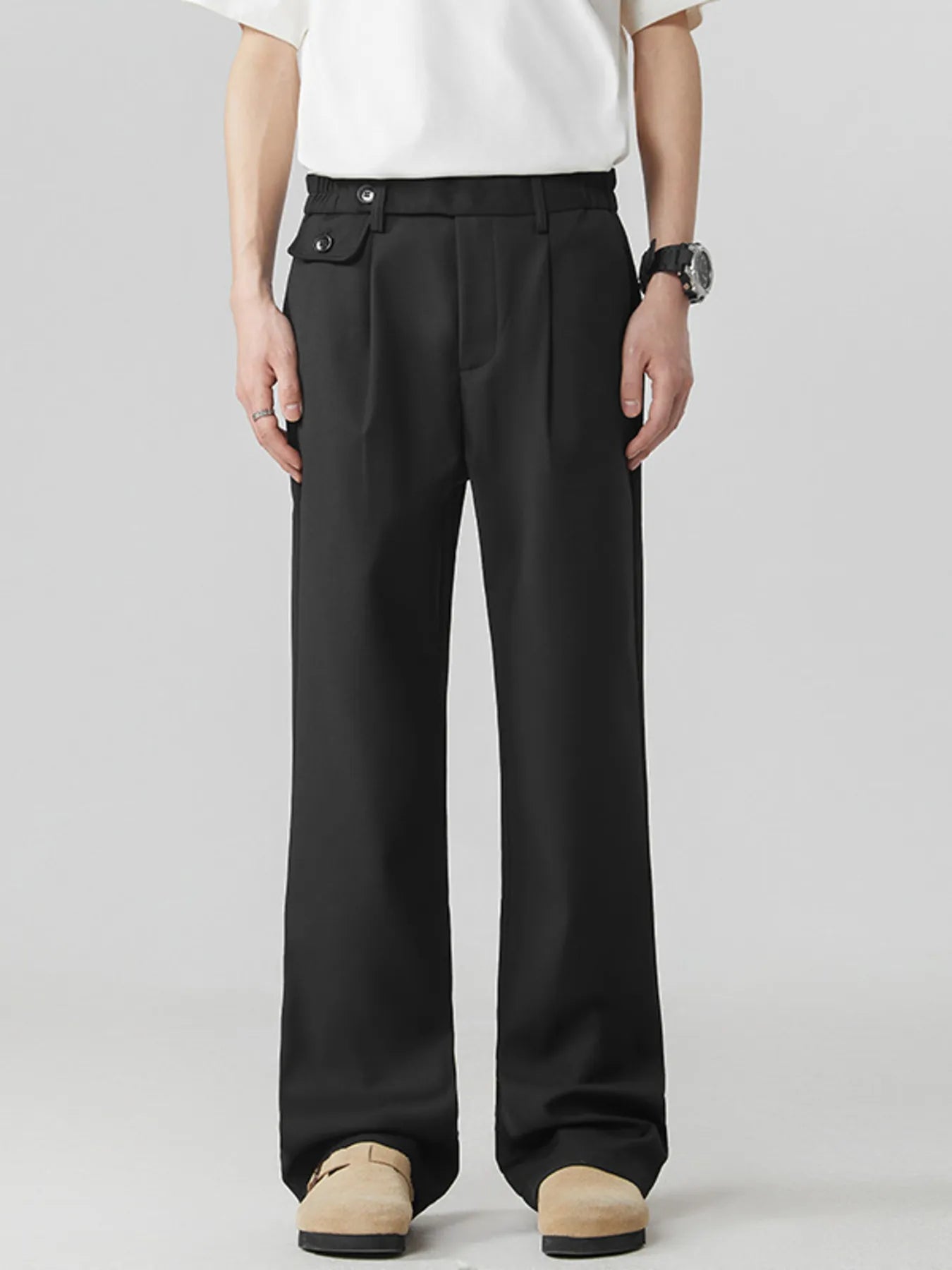 Men’s Plus Size Loose-Fit Pocket Pants