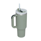 40 oz Stainless Steel Spill-Proof Insulated Tumbler with Straw