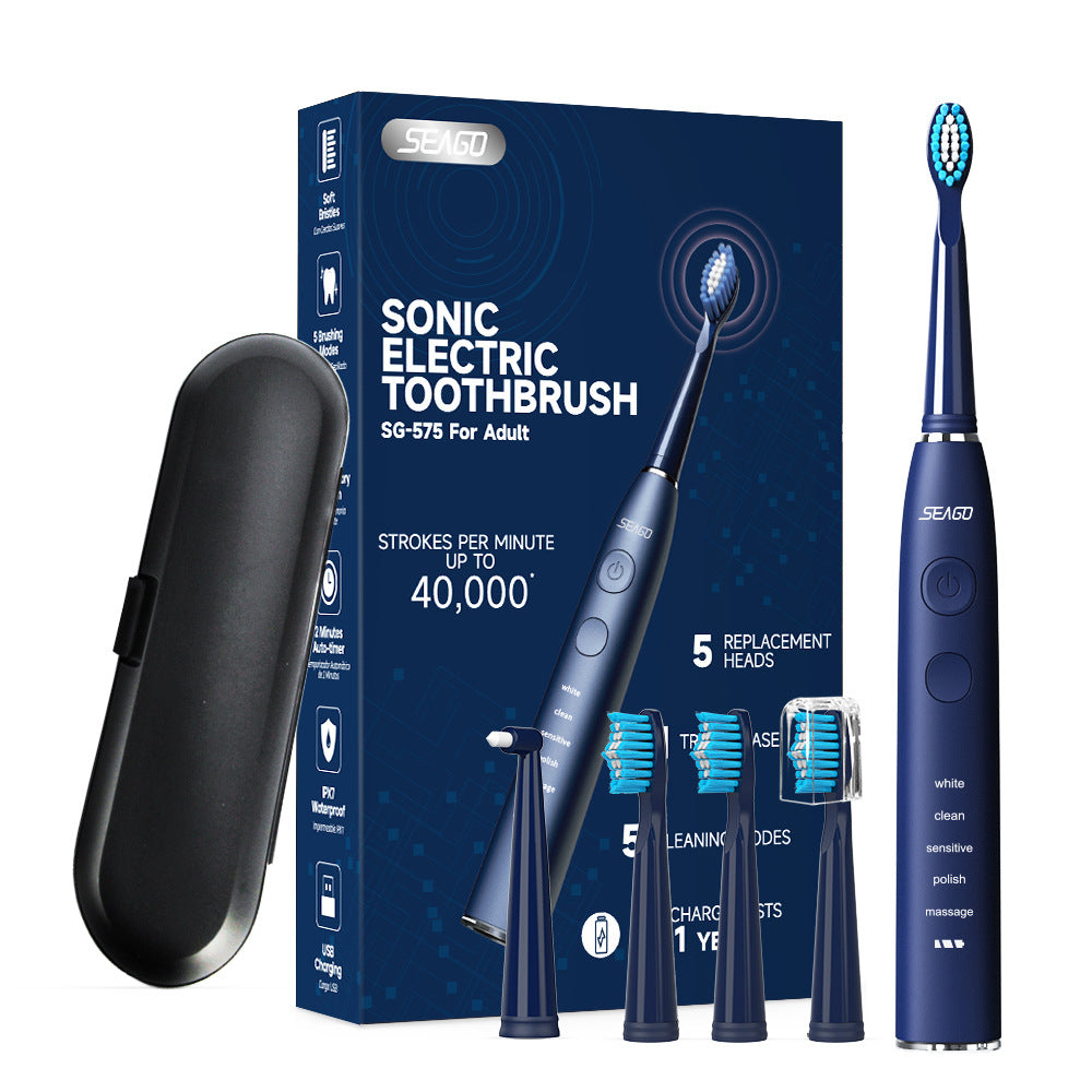 Sonic Electric Toothbrush (USB Rechargeable)