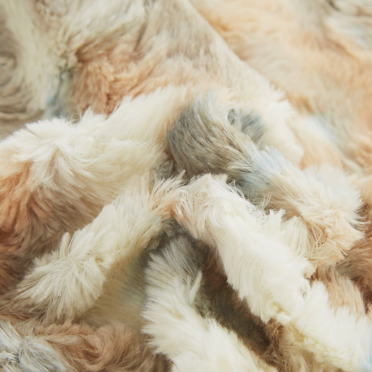 Russian Lynx Faux Fur Sherpa Blanket