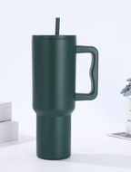 40 oz Stainless Steel Insulated Travel Tumbler with Straw
