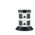 3D Vertical Socket Panel – Multi-Function Power Strip with USB