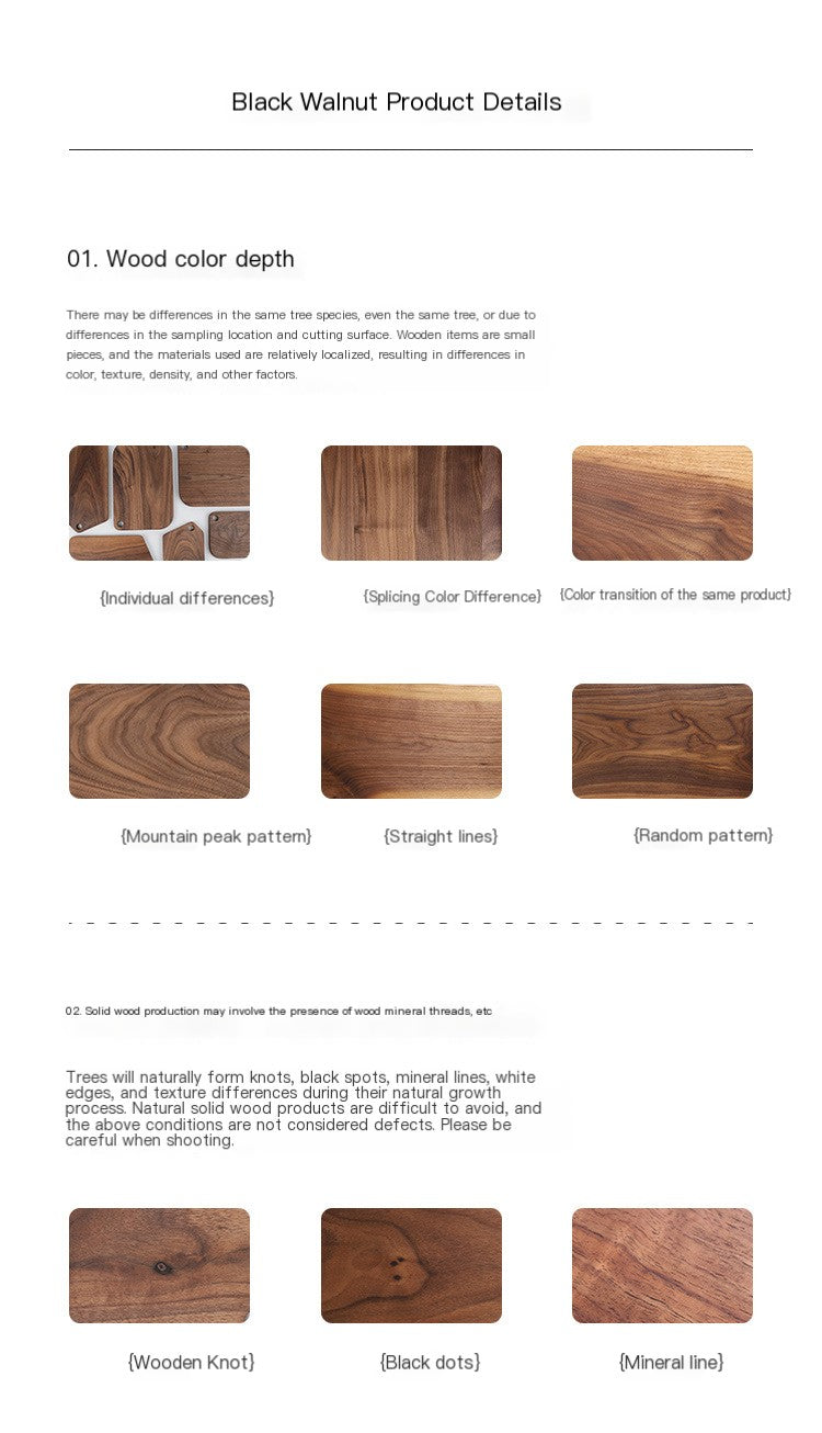 Solid Black Walnut Puzzle Coaster Set