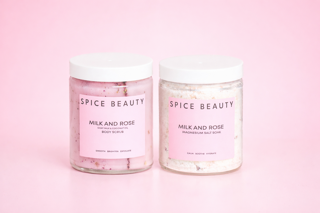 Goat Milk & Rose Magnesium Salt Soak
