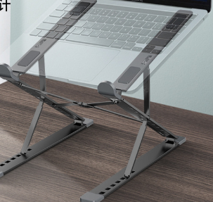 Aluminum Laptop Stand – Foldable Adjustable Notebook Holder