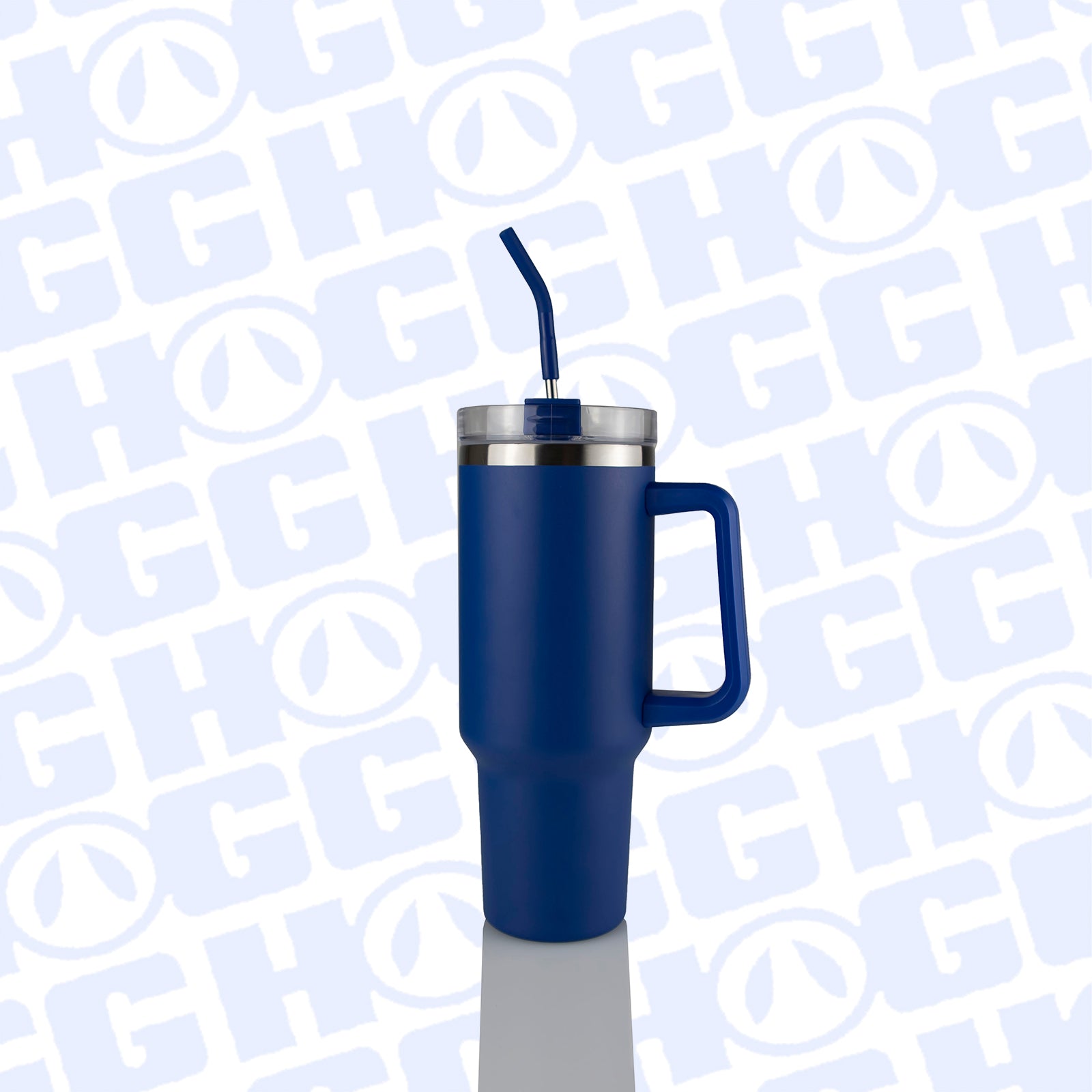 40 oz Powder-Coated Travel Tumbler