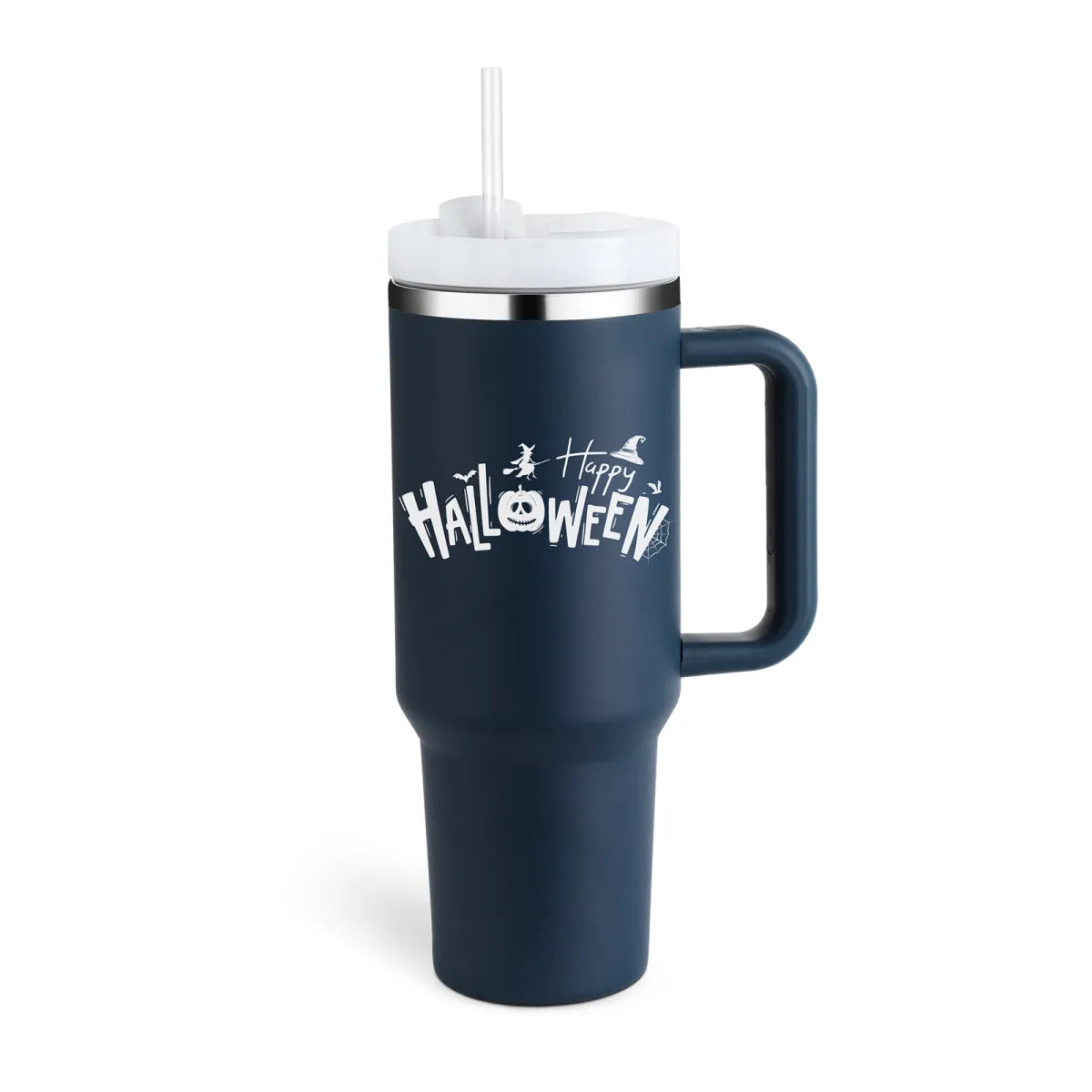 40 oz Stainless Steel Spill-Proof Insulated Tumbler with Straw
