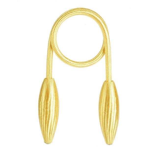 Decorative Twist Curtain Tiebacks – Color Options