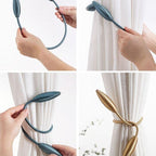 Decorative Twist Curtain Tiebacks – Color Options