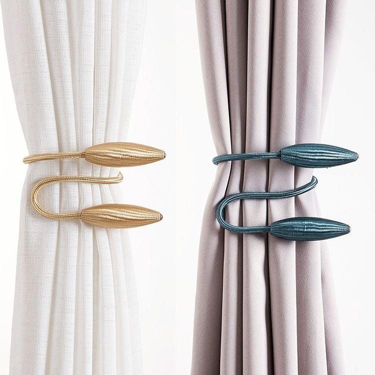 Decorative Twist Curtain Tiebacks – Color Options