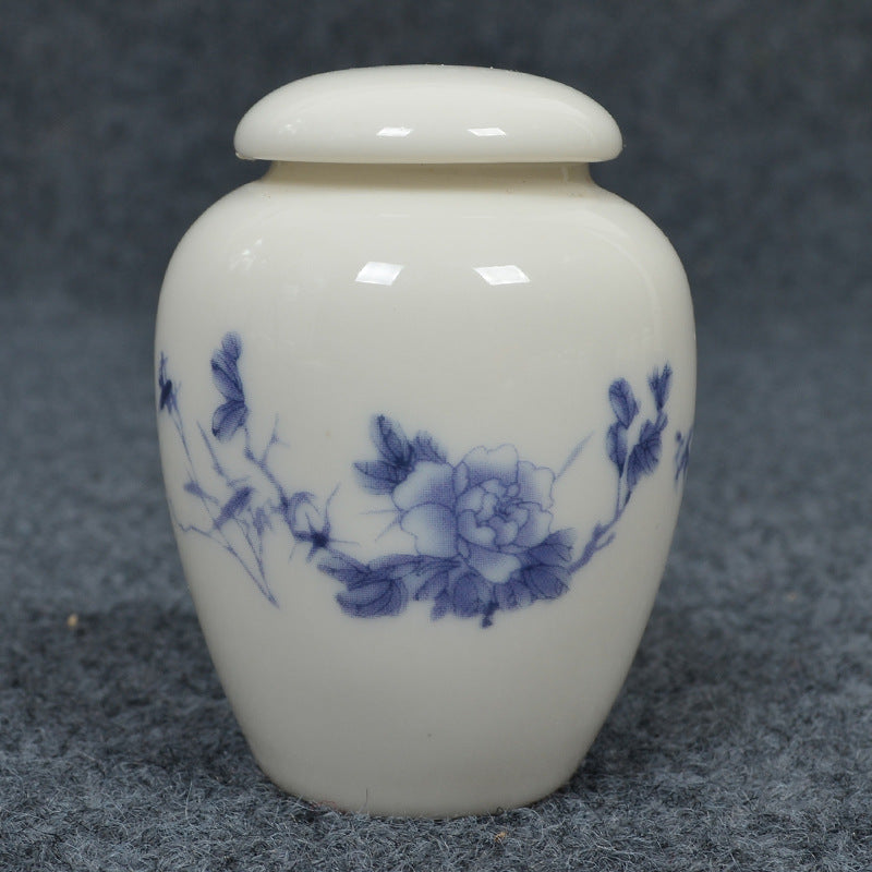 Ceramic Tea Canister and Storage Jar – Bottle Shape Design