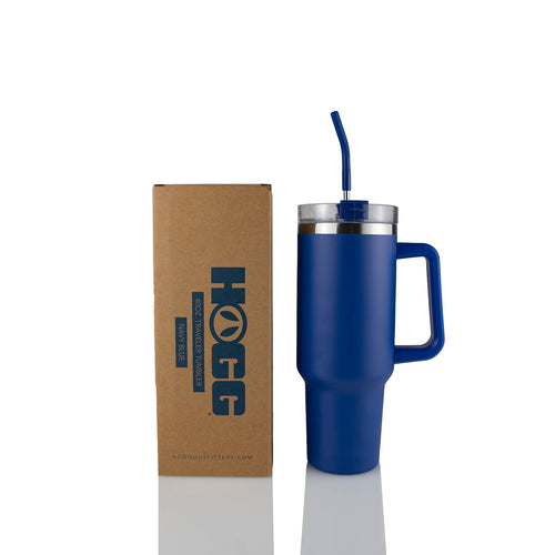 40 oz Powder-Coated Travel Tumbler