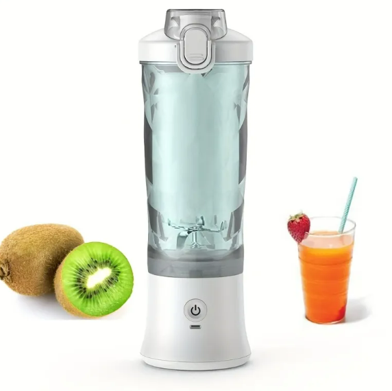 Portable USB Rechargeable Blender – 600ML Personal Juicer