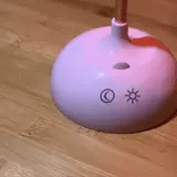 Flamingo Touch LED Desk Lamp with Phone Holder – Pink