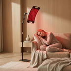 Red & Near-Infrared Light Therapy Lamp with Adjustable Stand