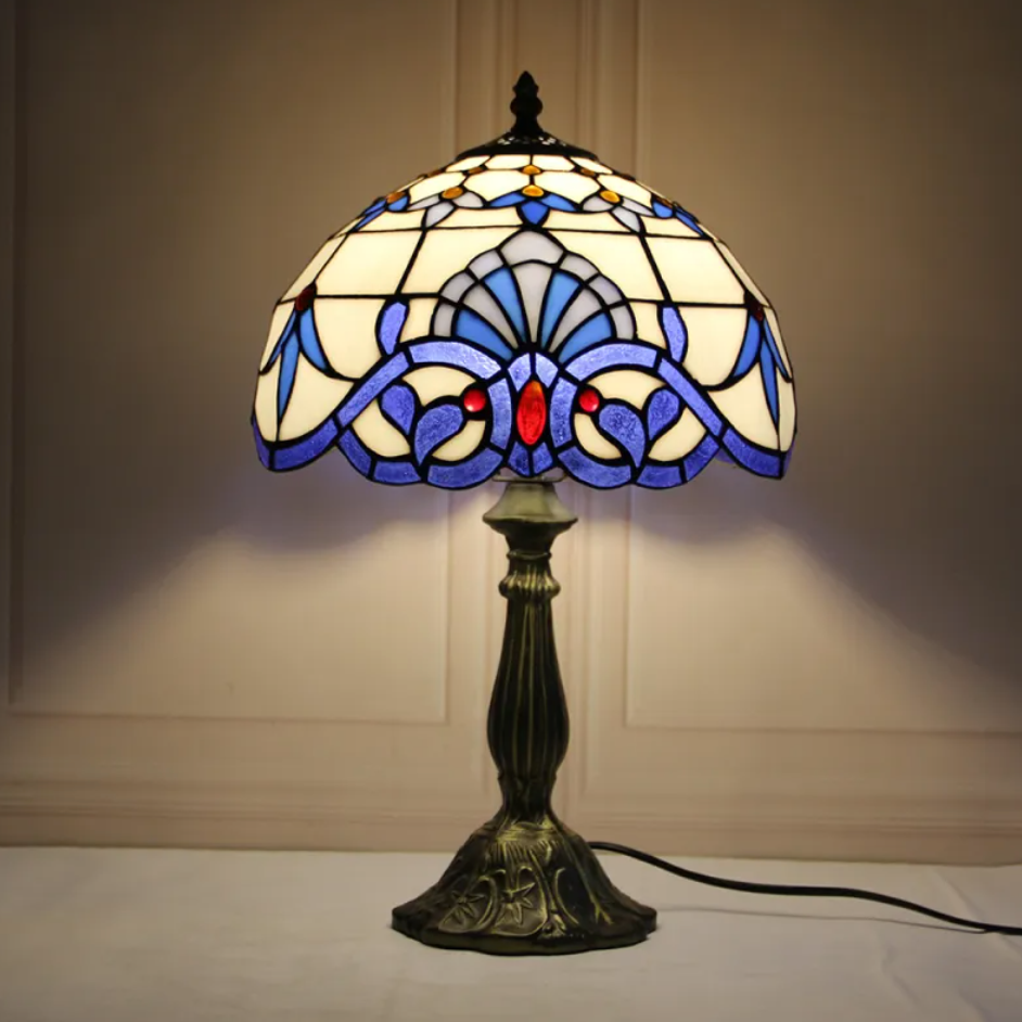 Modern Bedside Table Lamp (Lotus Base Design)