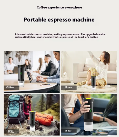 Portable Coffee Maker – BrewGo Capsule Coffee Machine