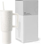 40 oz Stainless Steel Insulated Travel Tumbler with Straw