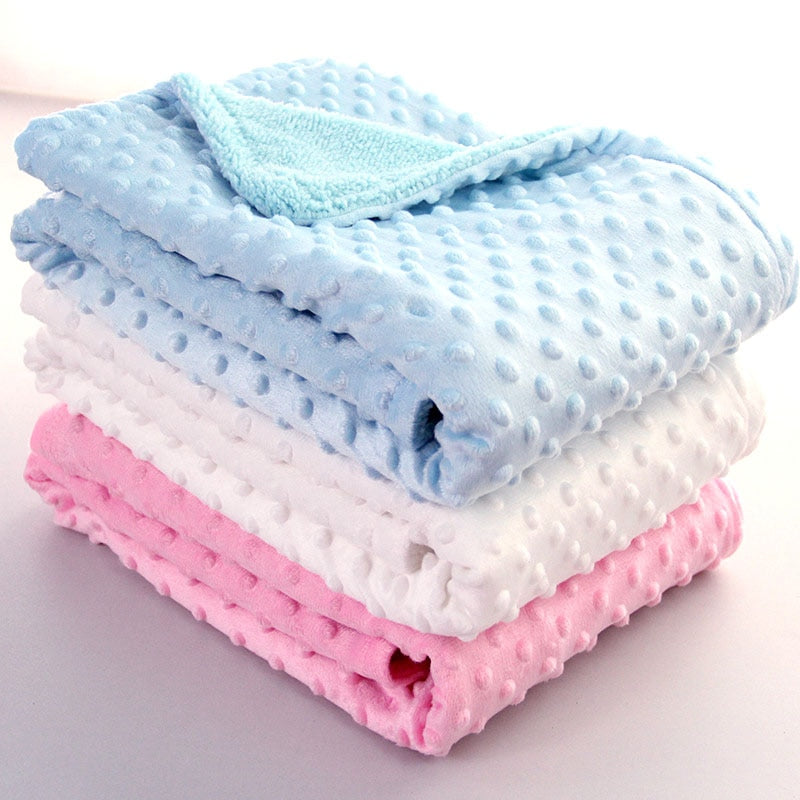 Double-Sided Fleece Throw Blanket – Ultra-Soft Lambswool