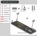 Multi-Functional Home Fitness Board with Rebound Ab Wheel – Full Body Trainer