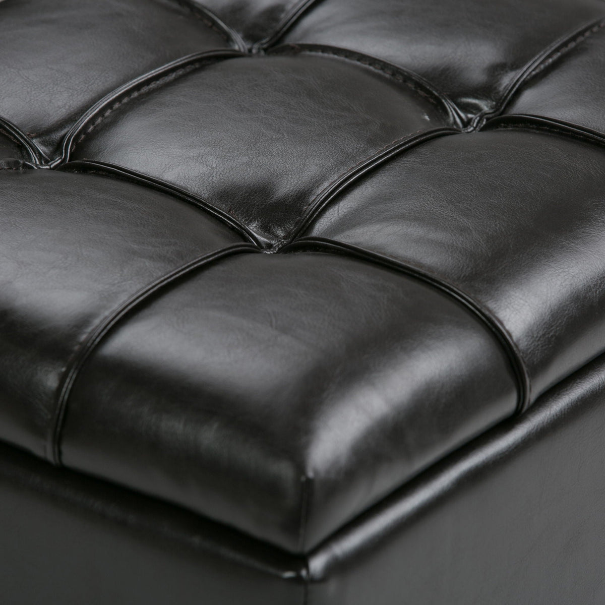 3-Piece Tufted Storage Ottoman Set – Multiple Colors