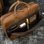 Genuine Leather Executive Briefcase for Men – Texas