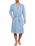 Men’s Lightweight Knit Kimono Bathrobe – Ekouaer