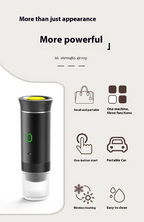 Portable Coffee Maker – BrewGo Capsule Coffee Machine
