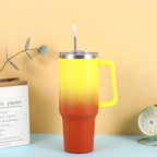 Stainless Steel Vacuum Insulated Tumbler with Lid & Straw
