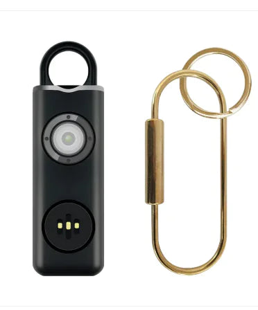 Personal Safety Alarm Keychain with Siren & SOS LED Light
